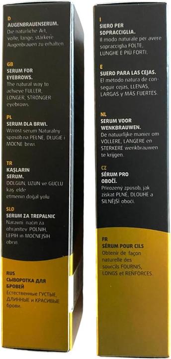 Nährwerte und Zutaten Aphro Celina Eyebrow Serum für dichtere Augenbrauen (3 ml) (3 ml)