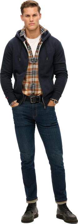 Actual product image Superdry Sweatjacke Casual Figurbetont Essential Logo Zip Hoodie (S)