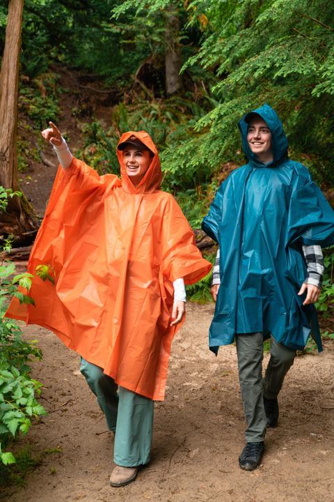 Actual product image Outdoor Spirit Rain poncho adults (One size)