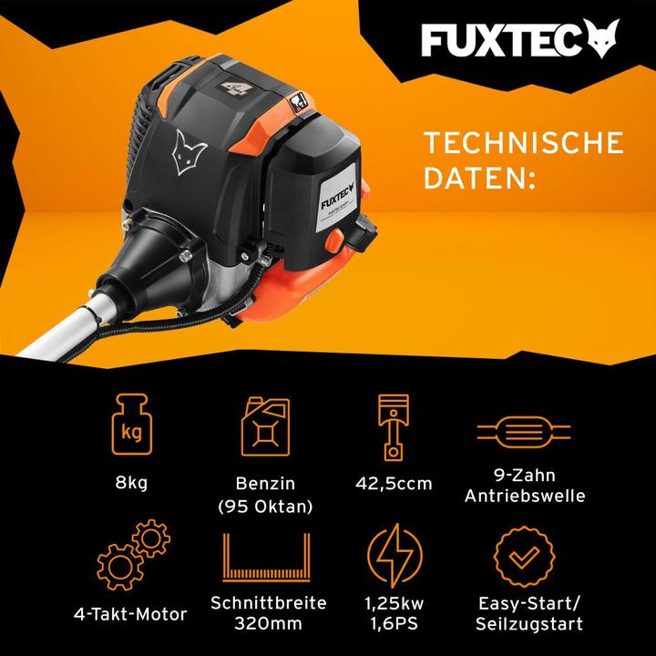 Image du produit Fuxtec FX-4MS142 (Couteaux en plastique, Fils coupe-herbe)