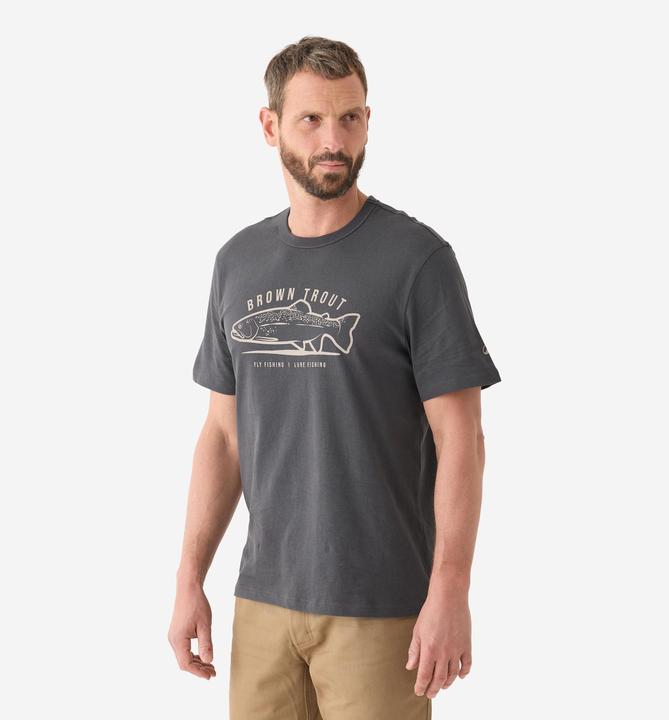 Caperlan Angelshirt kurzarm Baumwolle Forelle