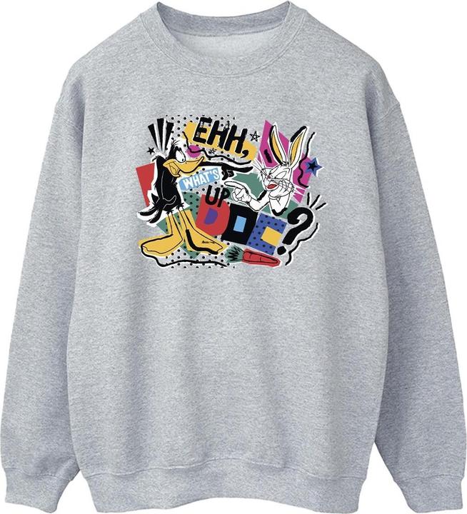 Actual product image Looney Tunes Mens What's Up Doc Pop Art Sweatshirt (XL)