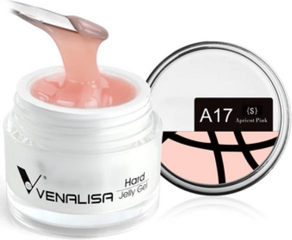 Venalisa Jelly Gel (Aprikot Pink, Gel-Effekt Nagellack)