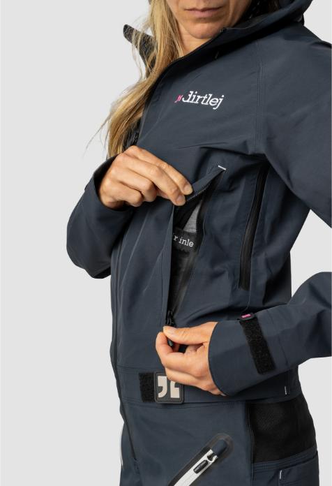 Actual product image dirtlej Dirtsuit Core Edition Ladies, blue/white, L (L)