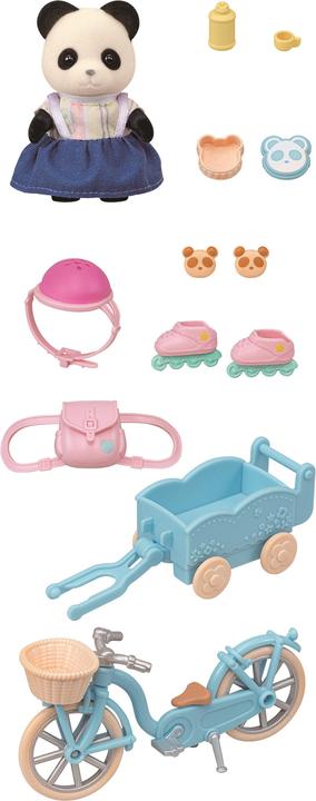 Image du produit Sylvanian Families Cycle & Skate Set -Panda Girl