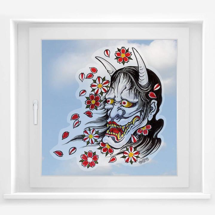 Produktbild Miami Ink Hannya Maske (74 x 80 cm)