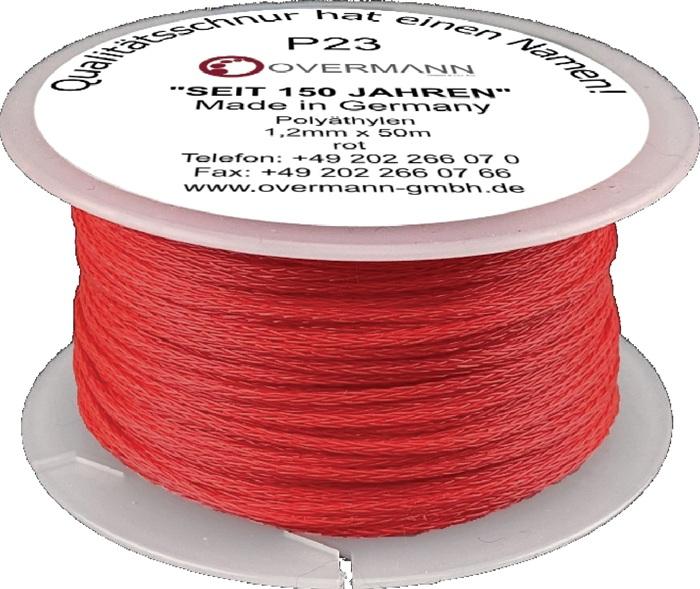 HP Autozubehör Cavo da muratore lunghezza 100 m Ø 2 mm 35 kg polietilene rosso (100 m)