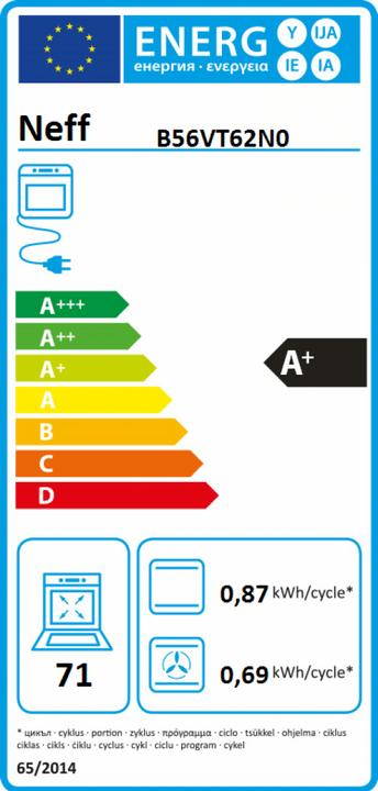 Energie-Label Neff BVT5662