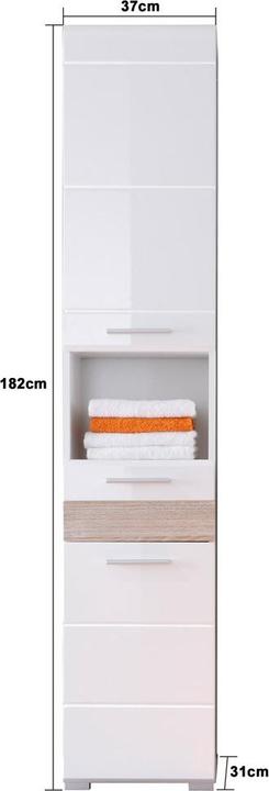 Immagine prodotto Trendteam Mezzo (37 x 31 x 182 cm)