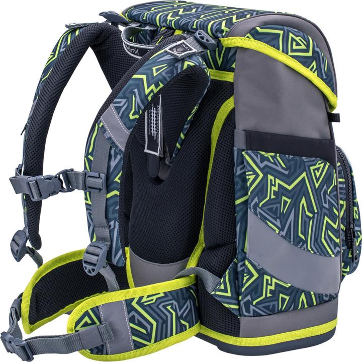 Belmil Smarty Plus Iguana SchulranzenSet 5tl (20 l, Handgepäck (bis 50l))