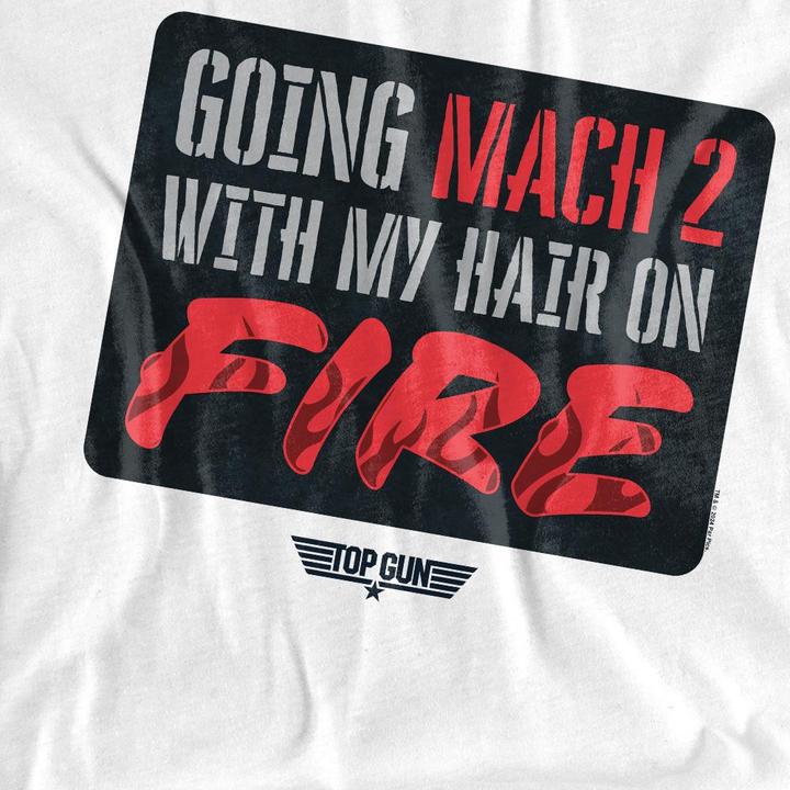 Produktbild Top Gun Mach 2 Hair On Fire TShirt (4XL)