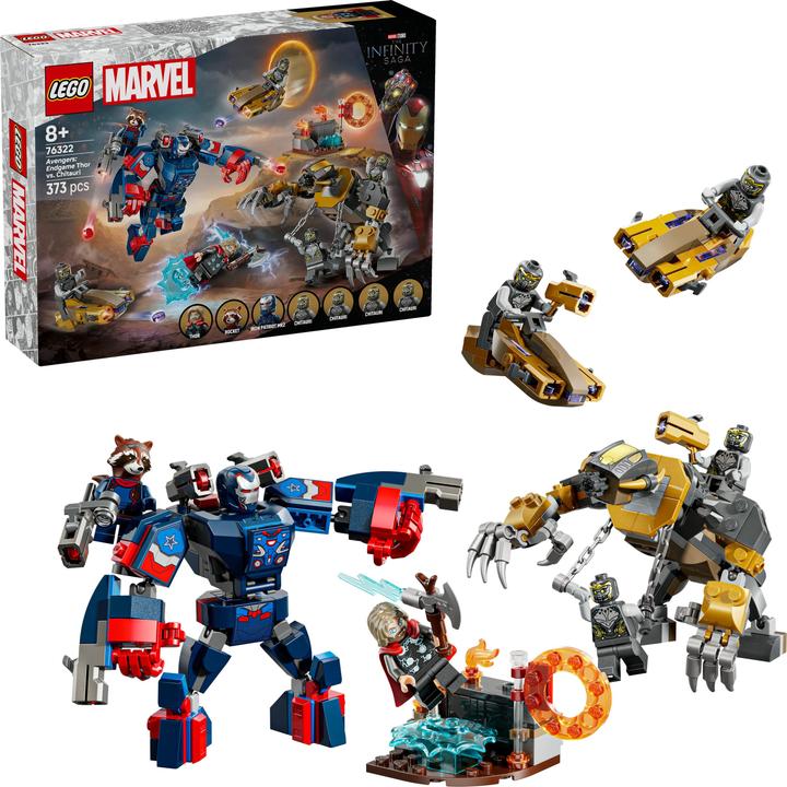 Image du produit LEGO Avengers : Endgame Thor vs. Chitauri (76322, LEGO Marvel)