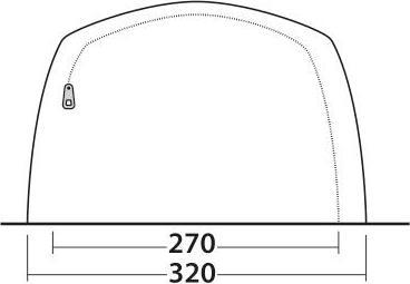 Produktbild Outwell Greenwood 5 (Tunnelzelt, 24.30 kg, 5 Personen)