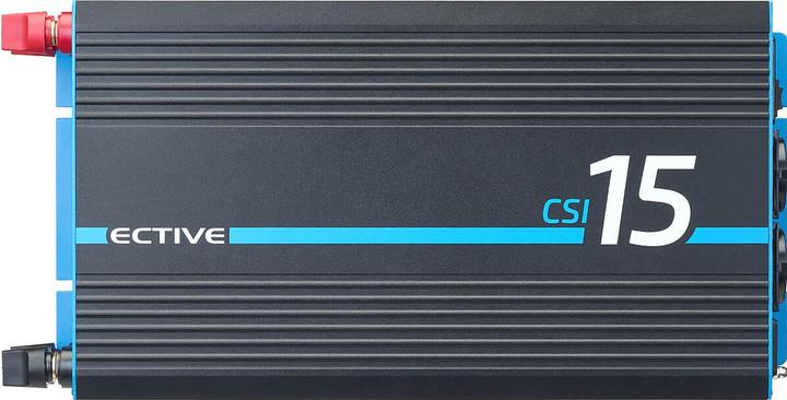 Actual product image Ective CSI 15 Sinus-Wechselrichter 1500W 12V mit Netzvorrangschaltung und Ladegerät (CH-Stecker)