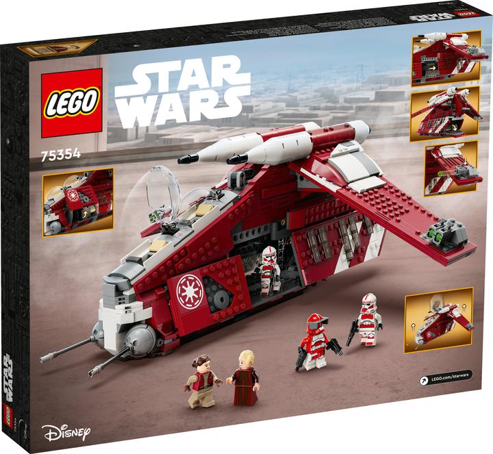 Immagine prodotto LEGO Cannoniera delle Guardie di Coruscant di Star Wars (75354, LEGO Star Wars)