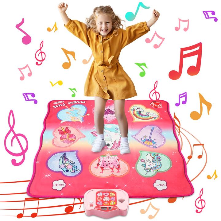 Zanetta Tapis de danse musical licorne