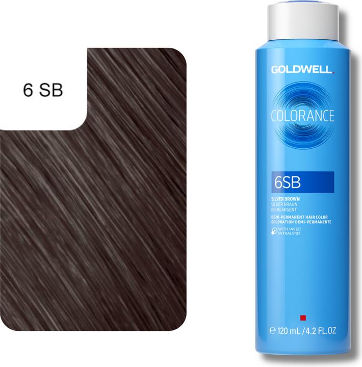 Immagine prodotto Goldwell COLORANCE colore demi-permanente per capelli #6SB 120 ml (6SB marrone argento)