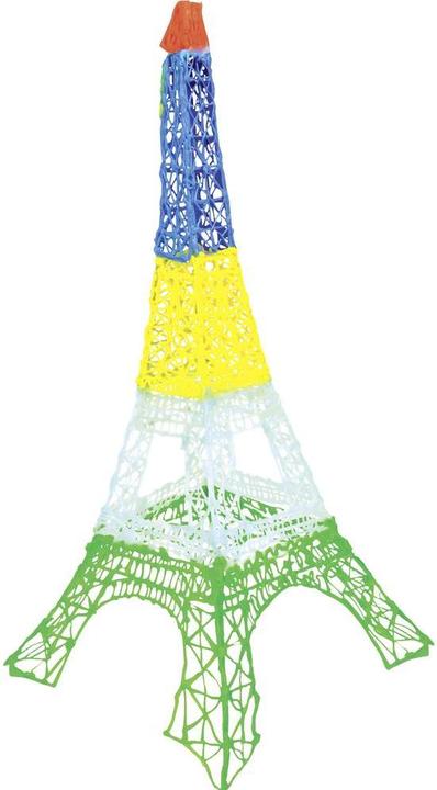 Actual product image 3Doodler Start 3DS-ECO-MIX1-75 3D Printing Material Compostable Plastic (PLA, 2.50 mm, 90 g, Multicoloured)