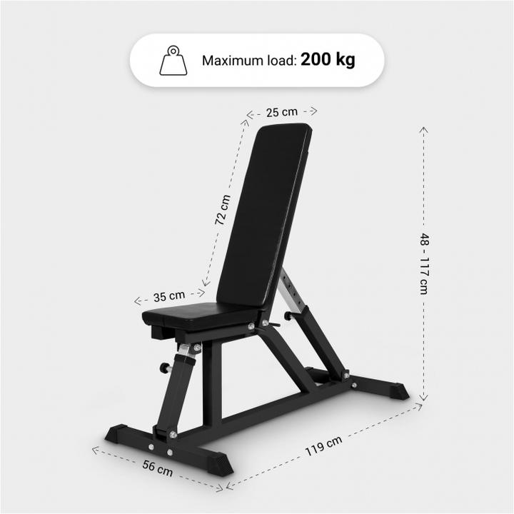 Image du produit Gorilla Sports Banc plat Multi