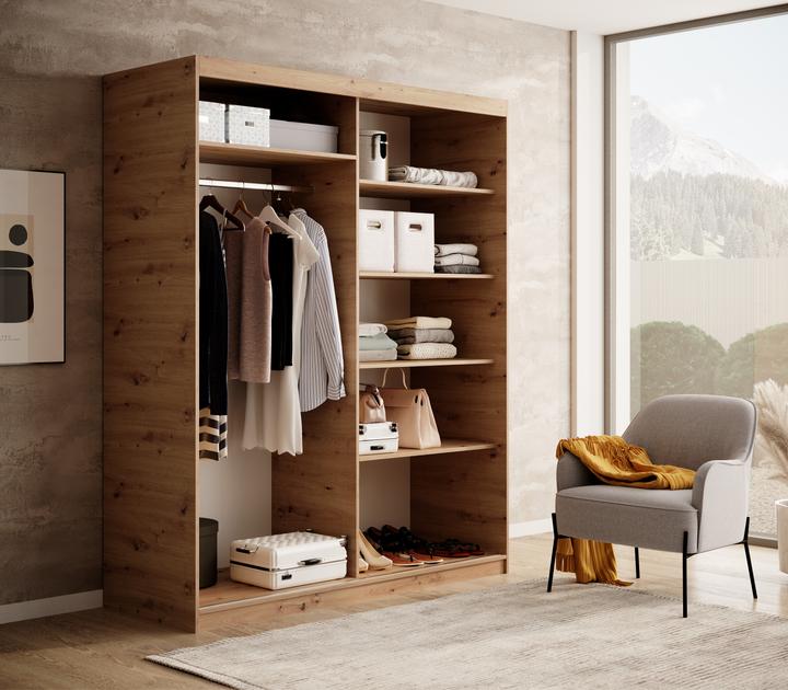 Actual product image ADRK Furniture Delia (160 x 60 x 205 cm)
