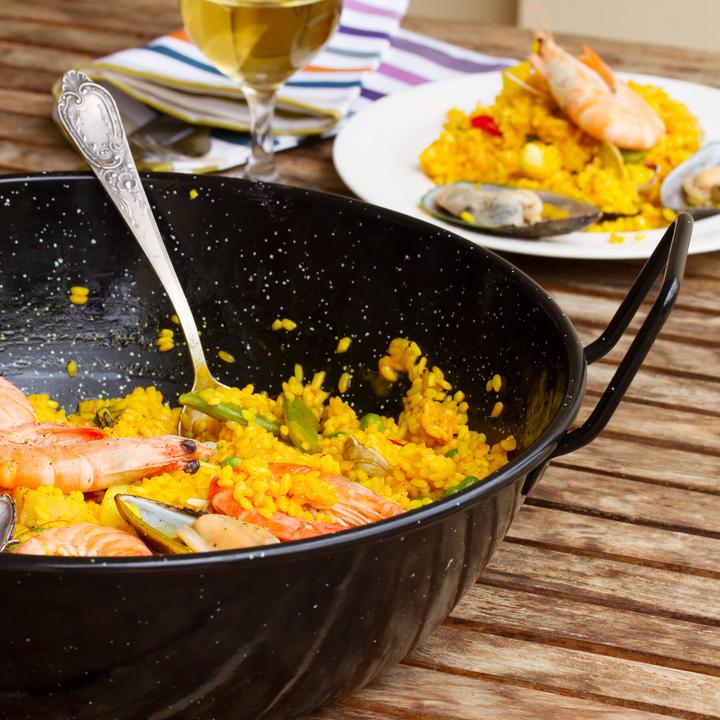 Actual product image All'Grill Enamelled bowl Ø 40 cm / 9 l volume (40 cm, Pan set + pot set, Enamel)