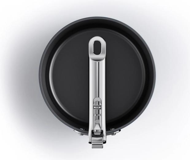 Actual product image Joseph Joseph Space saucepan retractable handle with lid D19cm (19 cm, Saucepan, Aluminium)