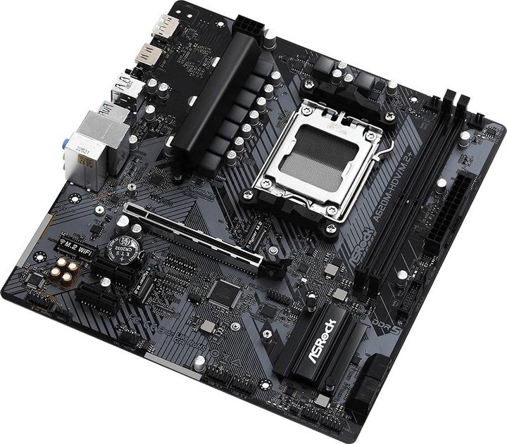 Actual product image AsRock A620M-HDV/M.2+ (AM5, AMD A620, mATX)