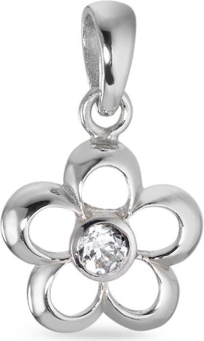 Rhomberg Anhänger, Blume (Silber, 36 cm)