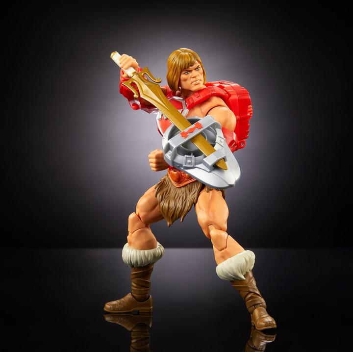 Actual product image Mattel Masters of the Universe Masterverse NE Thunder Punch He-Man