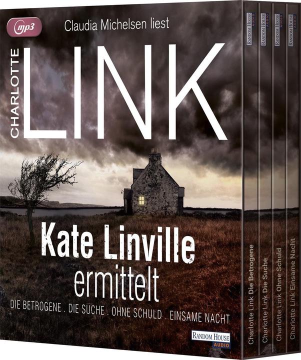 Produktbild Kate Linville ermittelt - Die Betrogene – Die Suche – Ohne Schuld – Einsame Nacht (Claudia Michelsen, Charlotte Link, Deutsch)
