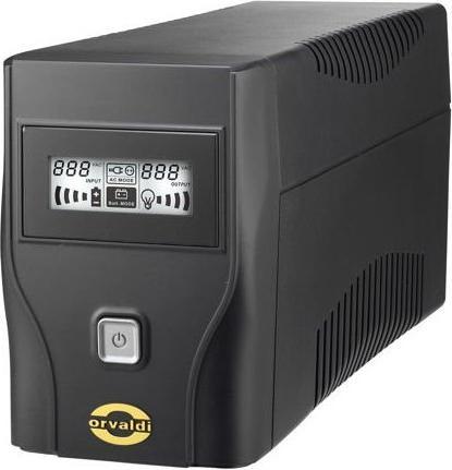 Actual product image Orvaldi VPS 600 Uninterruptible Power Supply (UPS) Line-Interactive 0.6 kVA (0.60 VA, 360 W, Line-interactive UPS)