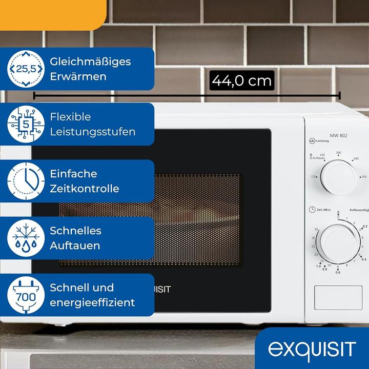 Produktbild Exquisit MW802 (EU-Stecker, 20 l)