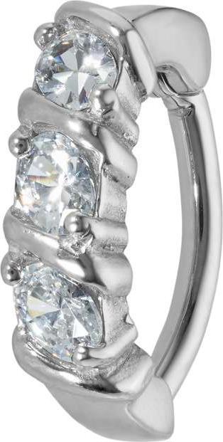 Bijouteria Bauchpiercing (Chirurgenstahl 316L, Kristall)