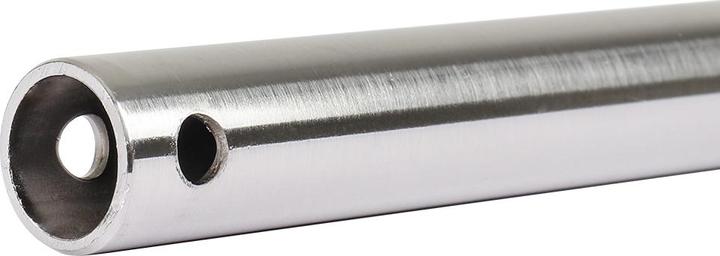 Actual product image kaiserkraft Ceiling rod for ECO GENUINO-L, length 600 mm, brushed chrome.