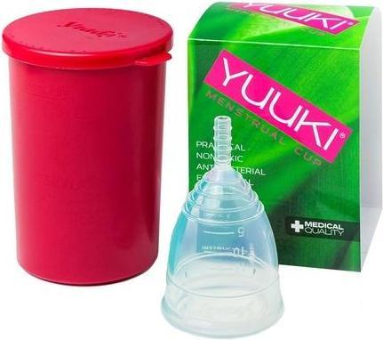 Immagine prodotto Yuuki Coppetta mestruale Classic L in silicone per uso medico con scatola di pulizia
