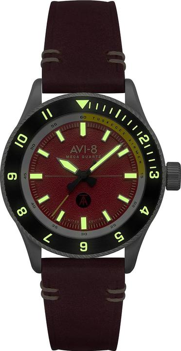Produktbild AVI-8 AV-4103-04 Tuskegee Airmen Limited Edition Herrenuhr 40mm 5ATM (Analoguhr, 40 mm)