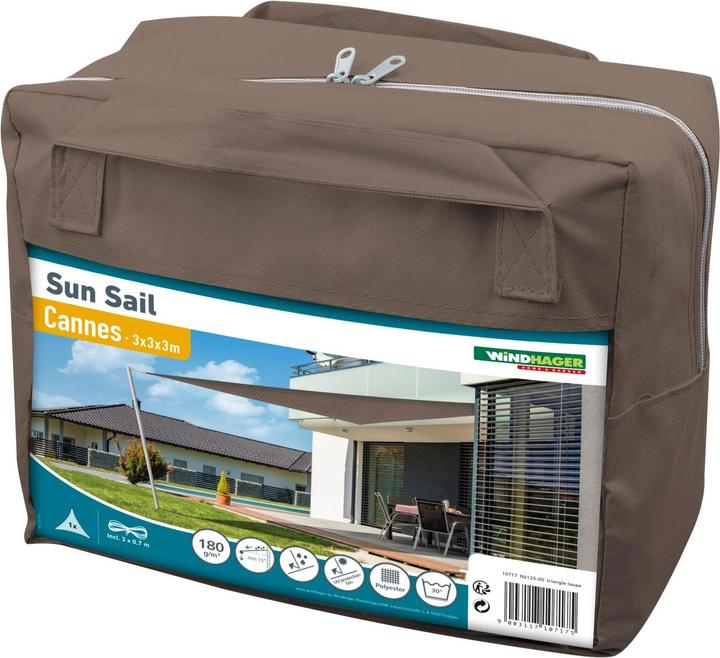 Image du produit Windhager SunSail Cannes (3 x 3 m)
