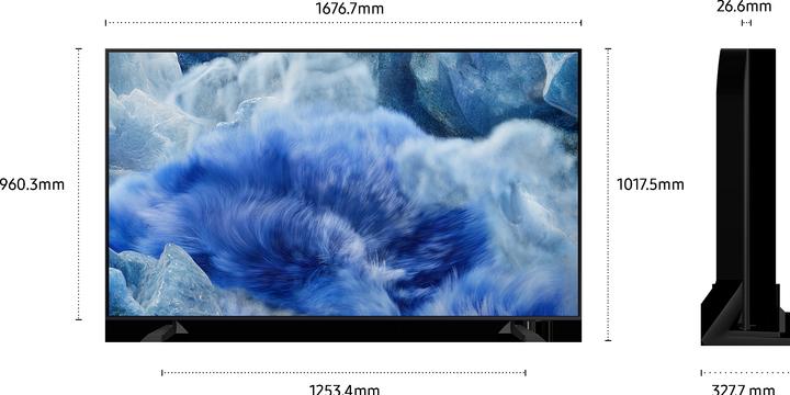 Produktbild Samsung QE75Q8FAAU (75", Q8F, QLED, LED, 4K, 2025)