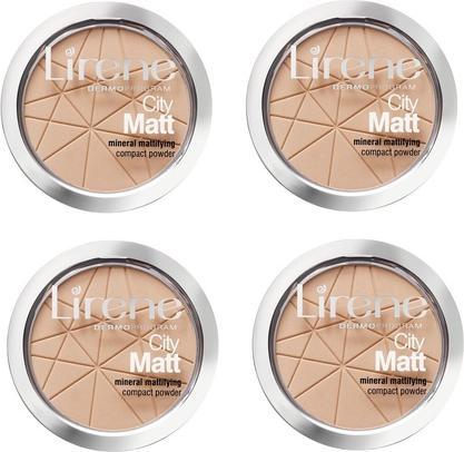 Produktbild Lirene City Matt Mineral Mattifying Compact P (03 Beżowy)