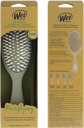 Immagine prodotto Wet Brush Spazzola per trattamenti e lucentezza Go Green - spazzola per capelli -