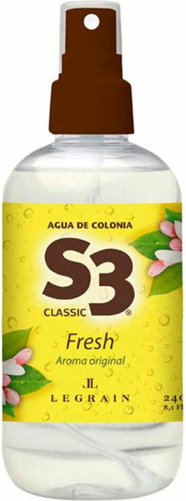 Actual product image S3 Unisex perfume EDC Fresh 240 ml (Eau de cologne, 240 ml)