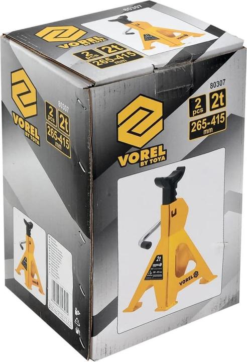 Produktbild Vorel PODSTAWKI SAMOCHODOWE 2 SZTUKI 2T 265 - 415mm 80308