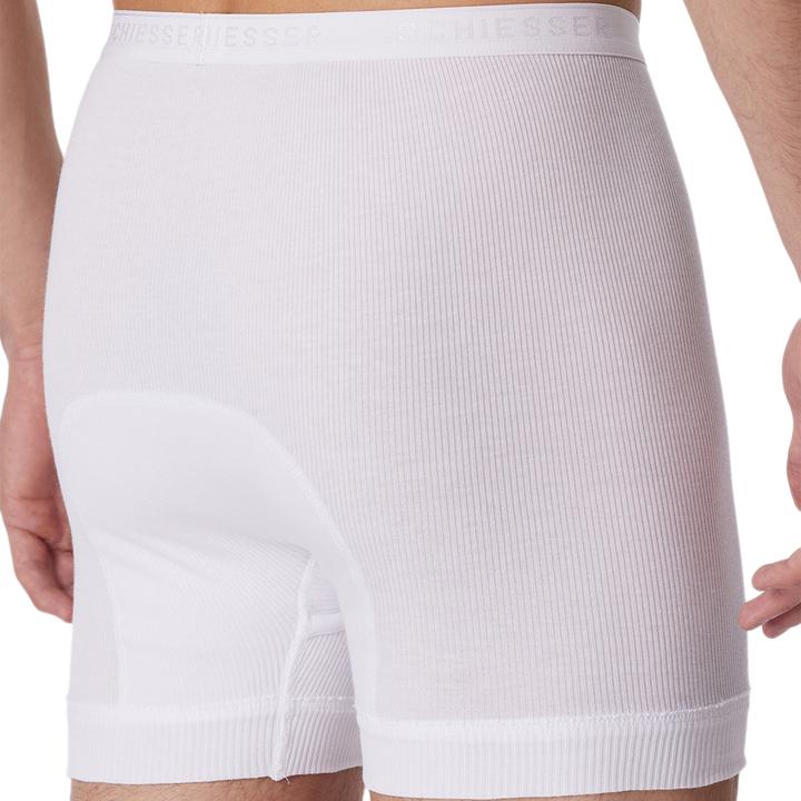 Produktbild Schiesser 2er Pack Original Classics Doppelripp Unterhose kurz (L, 2er Pack)