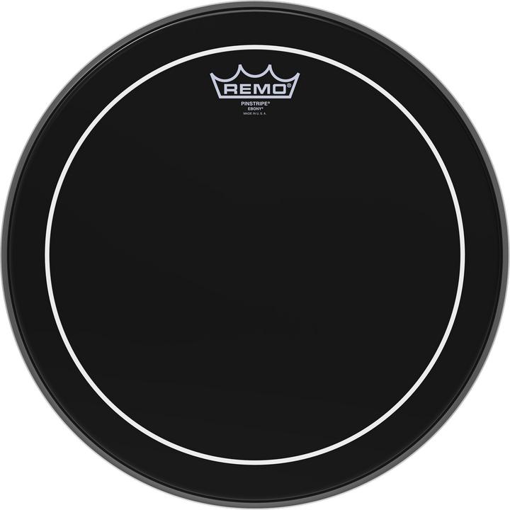 Remo Pinstripe Ebony (Trommel, Tom, Snare)