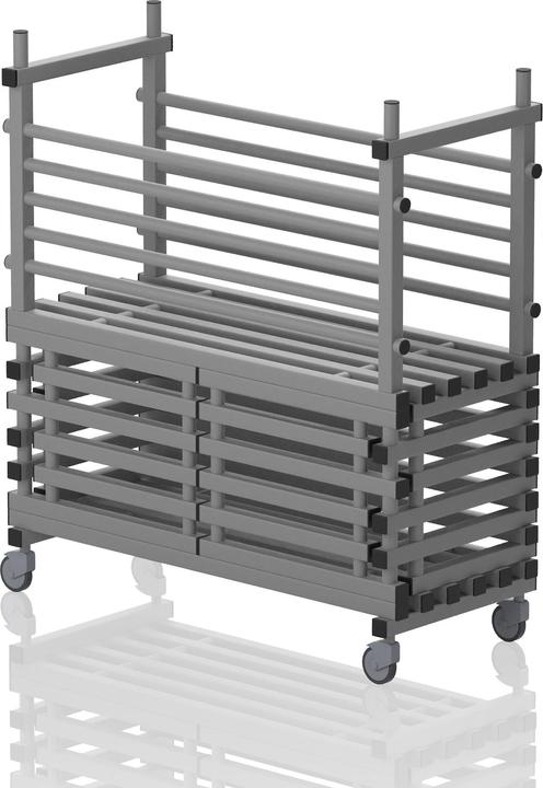 Immagine prodotto Sport-Thieme Carrello a ripiani in plastica combi