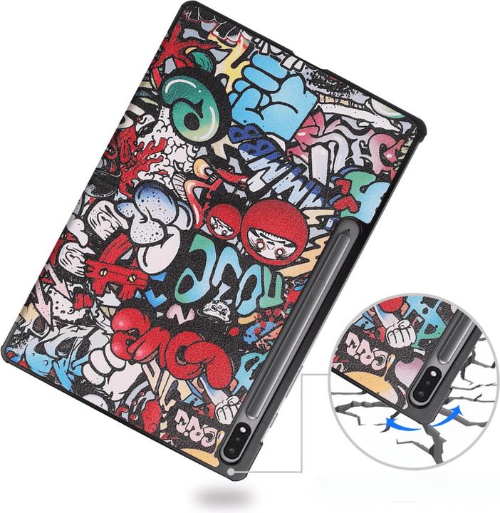 Image du produit Cover-Discount Galaxy Tab S10+ Plus - Motif de l'étui intelligent tri-fold (Galaxy Tab S10+)