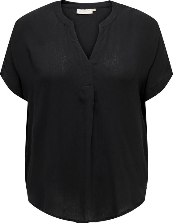 Only Curvy V-Ausschnitt Viskose Oberteil
