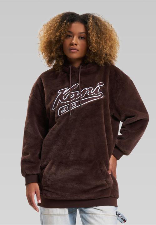 Image du produit Karl Kani KW234-039-2 KK Varsity Robe à capuche en fourrure végétalienne - 120159 (XS)