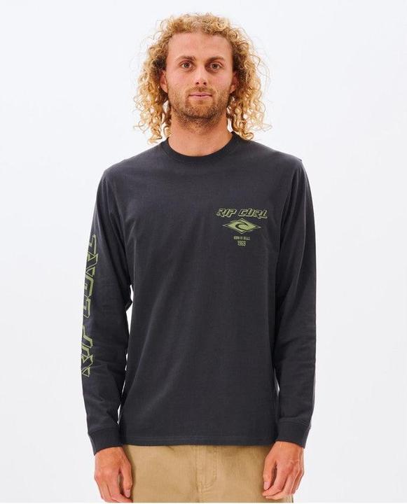 Actual product image Rip Curl Fade Out Icon L/S T-Shirt (S)
