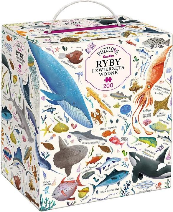 Produktbild Czuczu Fische und Wassertiere Puzzle 200 Teile (200 Teile)